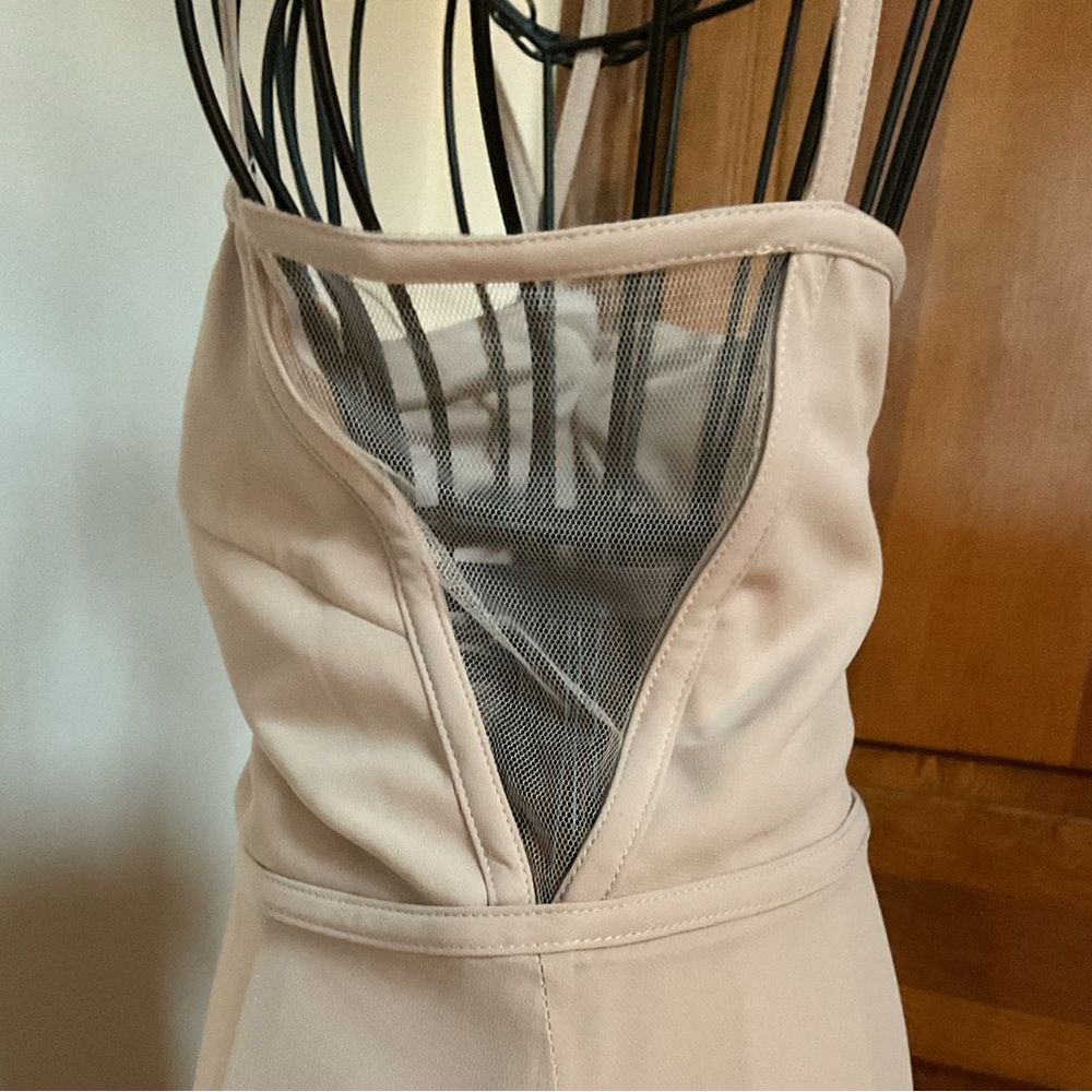 Wtoo Spaghetti strap Floor-Length Wedding Dress - skin beige, 10 - Picture 2 of 6